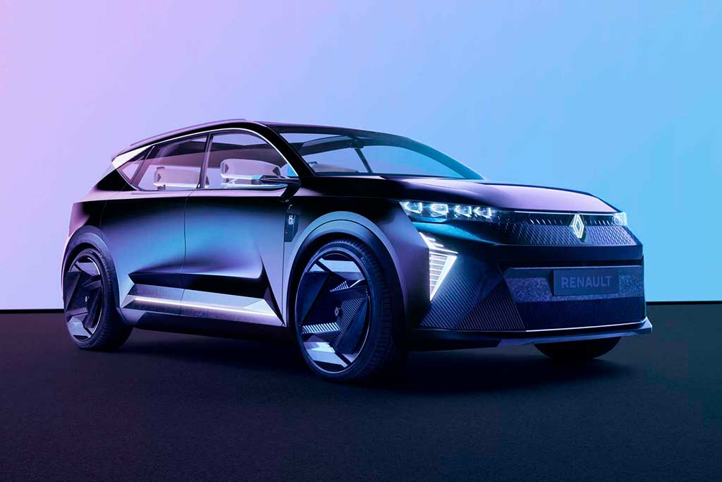 شرکت رنو از خودرو هیدروژنی-الکتریکی رونمایی کرد
